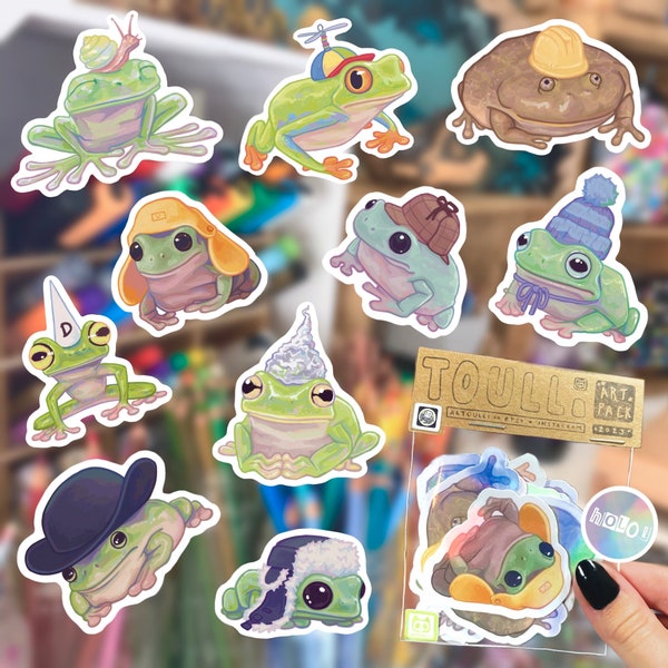 Silly Frog Stickers Vol.2