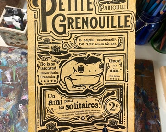 grenouille affiche