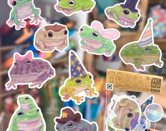 Silly Frog Stickers Vol.1