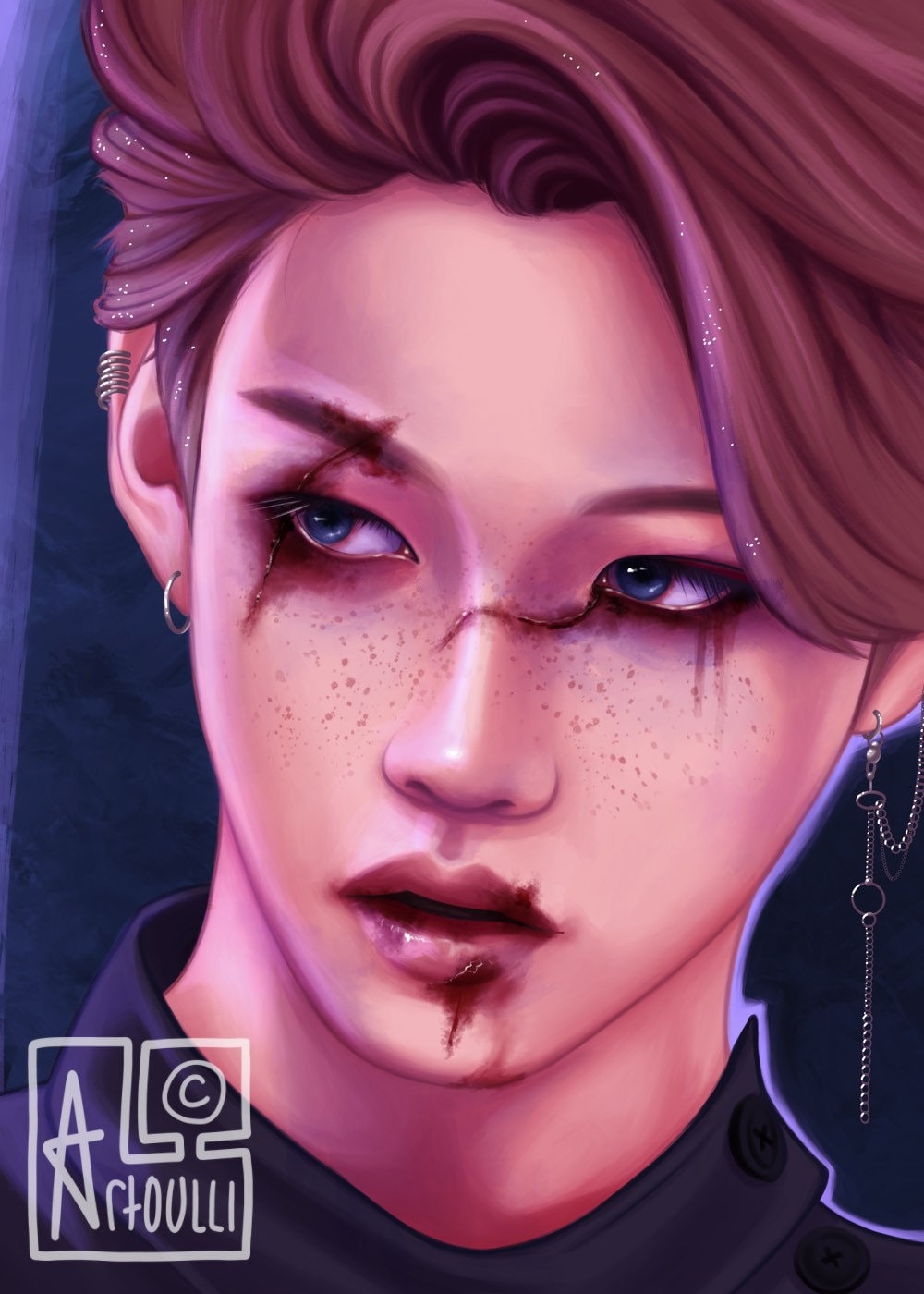 felix stray kids photocard freebie art print etsy singapore