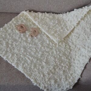 Baby Blanket * Handmade * Luxury Yarn * Double-Sided
