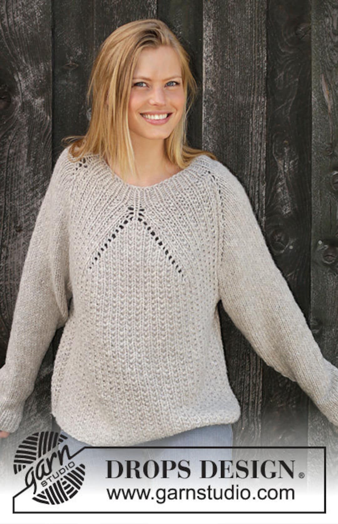 FORWARD * Knit Sweater * Knitted Sweater With Raglan * Size