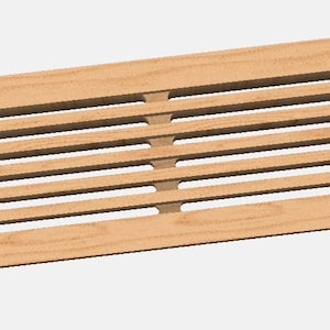 digital file carbide create file for 4 x 13 vent cover for kick plates under cabinets (not a physical product) digital download only