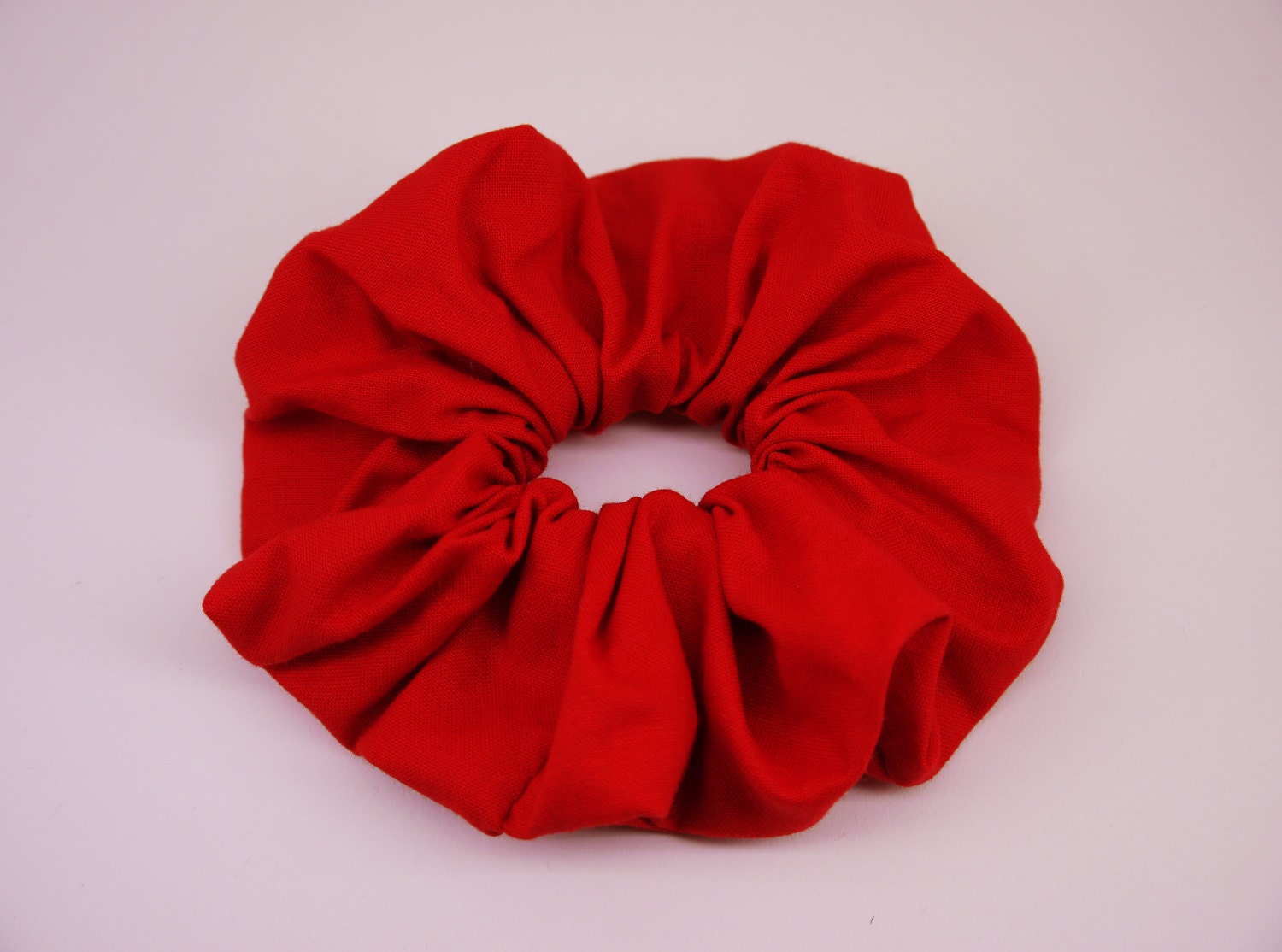 BIG Scrunchie Heathers Style Lipstick Red Scrunchie extra Large