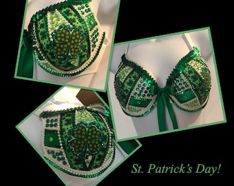 St. Patrick's Day Bra- St.PatricksDayOutfit-St.PatricksDayCostume-stpattysdaylingerie