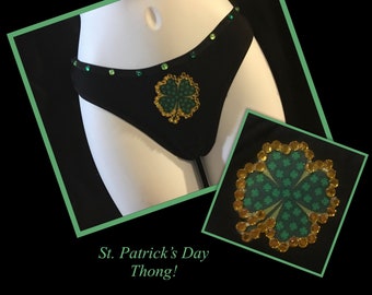 St. Patrick’s Day Thong-SexySt.PatricksDaypanties-StPatricksDayLingerie-StPatricksDayunderware-StPatricksDaypanty