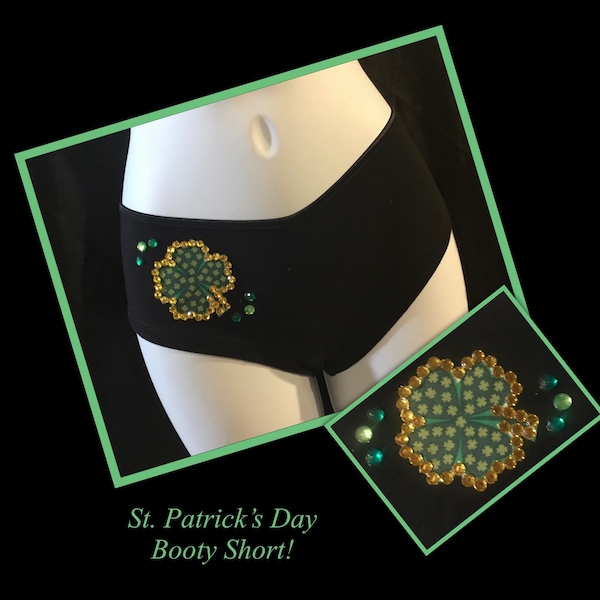 St. Patrick’s Day Booty Shorts-SexySt.PatricksDayShorts-StPatricksDayLingerie-StPatricksDayOutfit-StPatricksDayCostume-IrishCostume