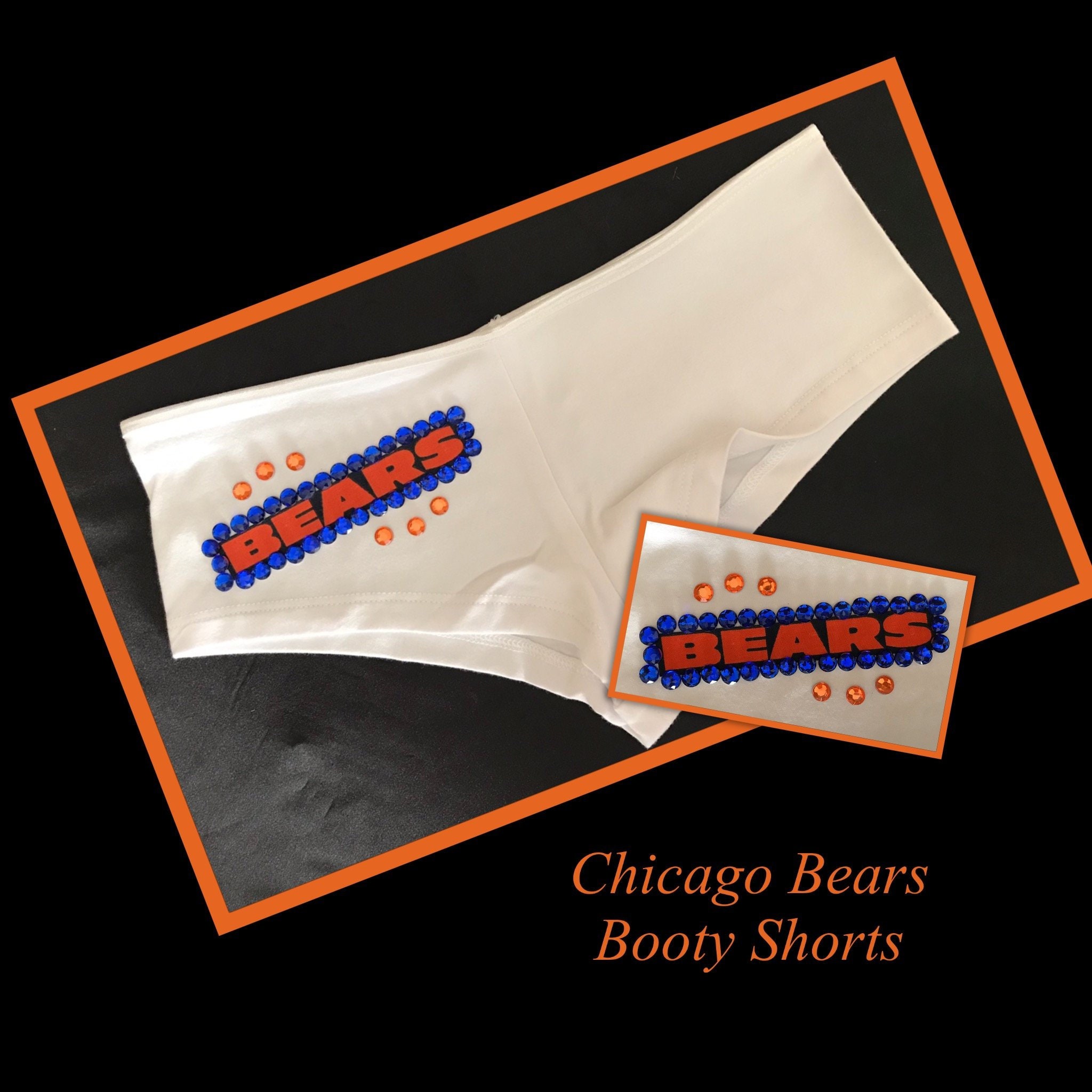 Chicago Bears Bling Booty Shorts 