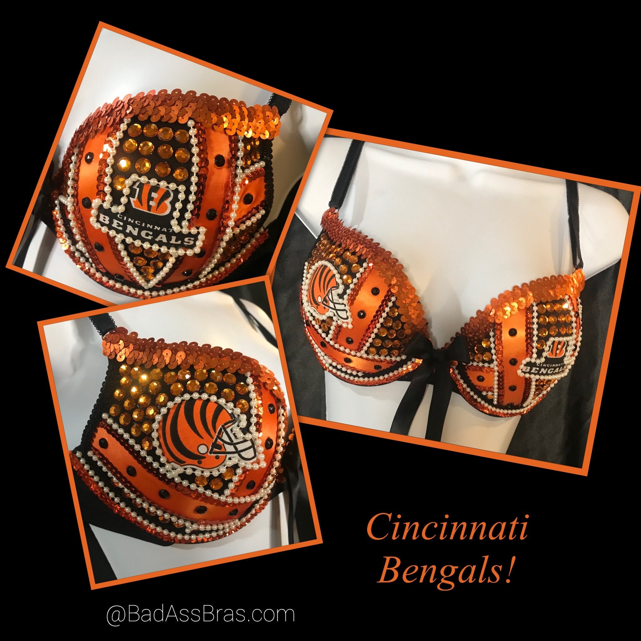 Cincinnati Bengals Bra Bengalslingerie sexybengalslingerie