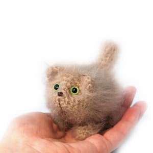Chat Persan Crochet Fluffy Chaton Beige Amigurumi Chat Etsy Chat Persan Crochet Fluffy Chaton Beige Amigurumi Chat Etsy