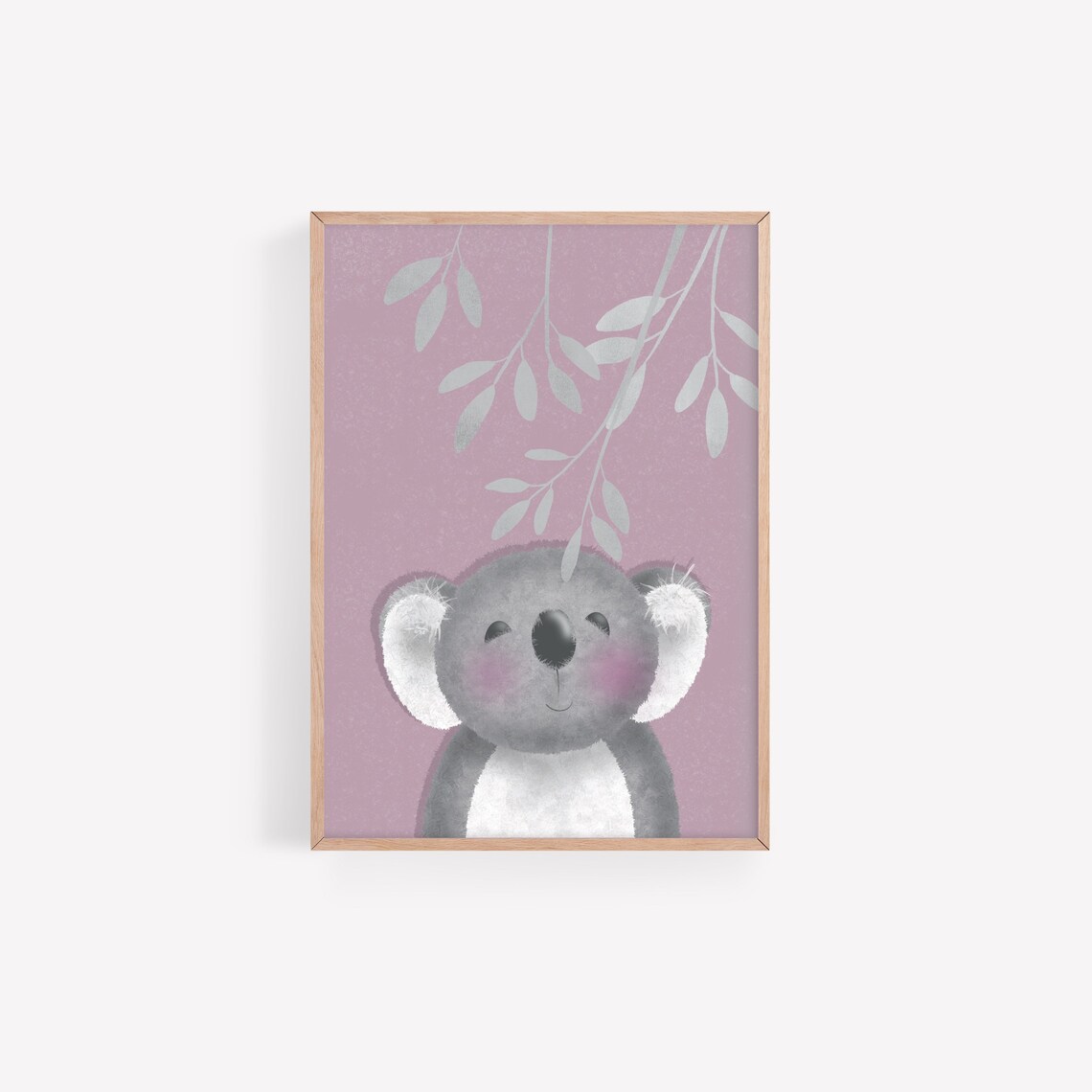 Koala Nursery print Nursery decor Nursery wall art animal Etsy
