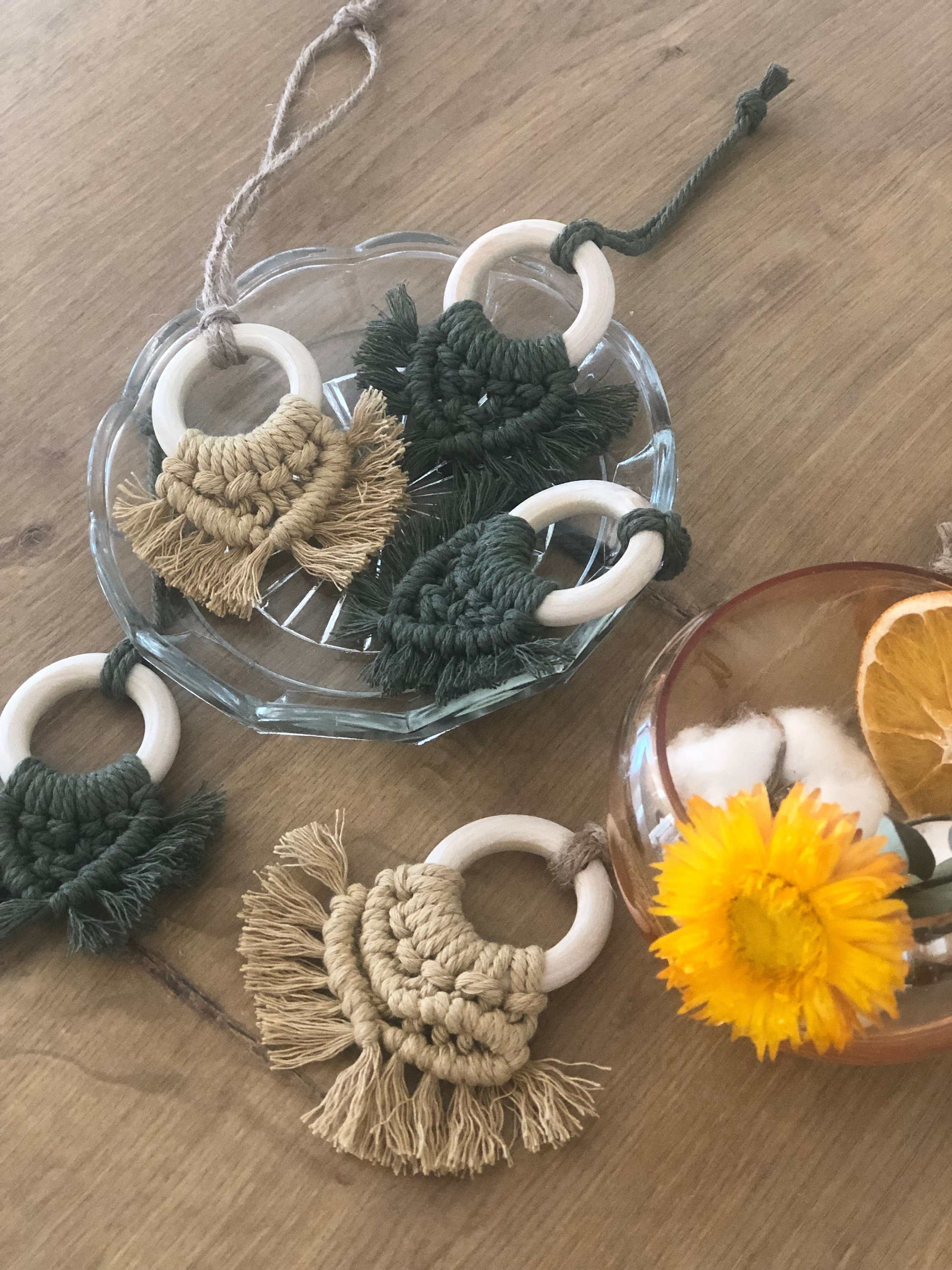 Diffuseur de Parfum en Macramé