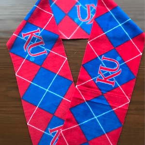 Kansas Jayhawks Fleece Scarf