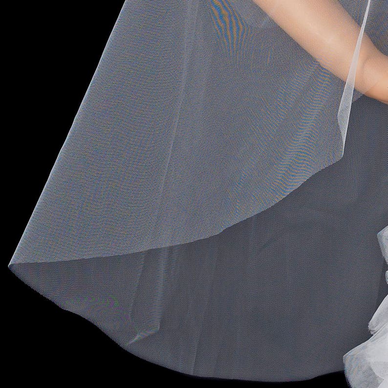 Light Ivory FREE UK POSTAGE Pale Ivory Wedding veil cathedral length 2 tiers 30 108 scattered with Diamante Rhinestones