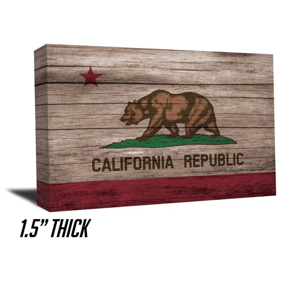 California Flag Wall Art