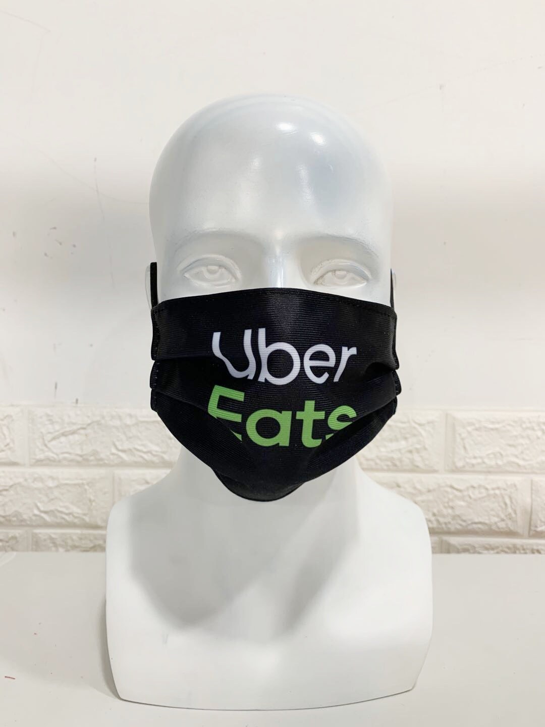 Uber Eats Face Mask for Delivery Driver with Adjustable Ear Etsy