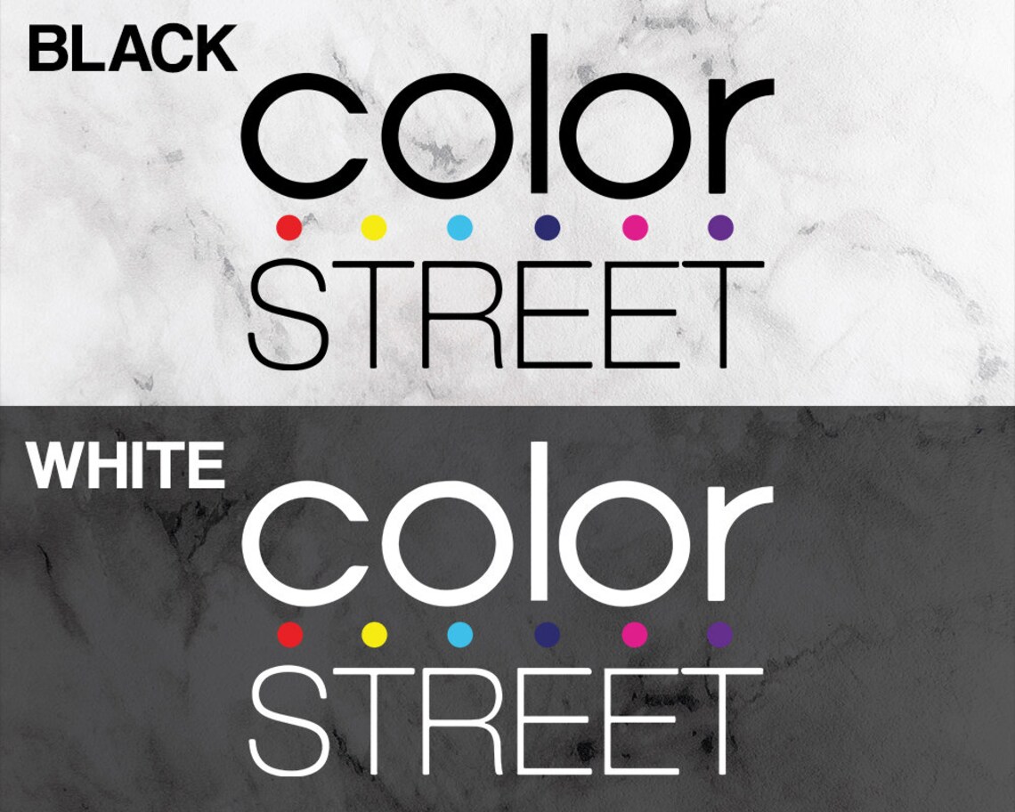 Color Street SVG AI PNG for cutting machine large high Etsy