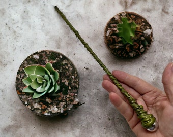 Dreamsong, Protector of Souls, Wand for LARP or fantasy-Geek collections- comicon- blizzcon -Geek accessories - witch wand- costume, renfair