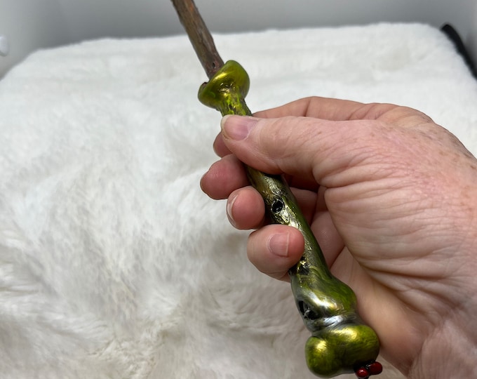 The Christmas Wand of the Magi, Magical Wan, LARP- Fantasy Collection, ComicCon, Blizzcon, Christmas magic, renfair, leakyCon