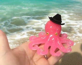Octopus resin fun figurine