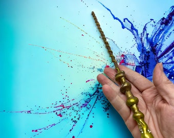 The Phantom dream, Wand for LARP or fantasy-Geek collections- comicon- blizzcon -Geek accessories - witch wand- costume, renfair