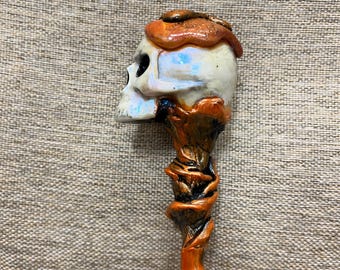 Nexus, Focus of the Forest, Wand for LARP or fantasy-Geek collections- comicon- blizzcon -Geek accessories - witch wand- costume, renfair