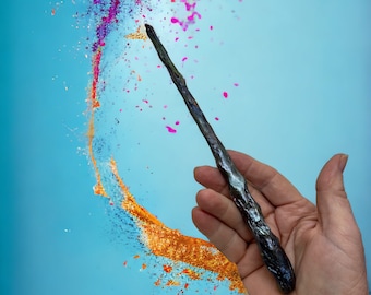 The Harpies Follie, Wand for LARP or fantasy-Geek collections- comicon- blizzcon -Geek accessories - witch wand- costume, renfair