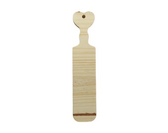 Wooden Greek Paddle Craft Blank Style D
