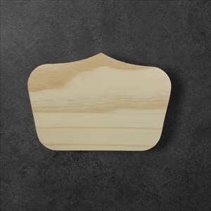 Enseigne en bois style C