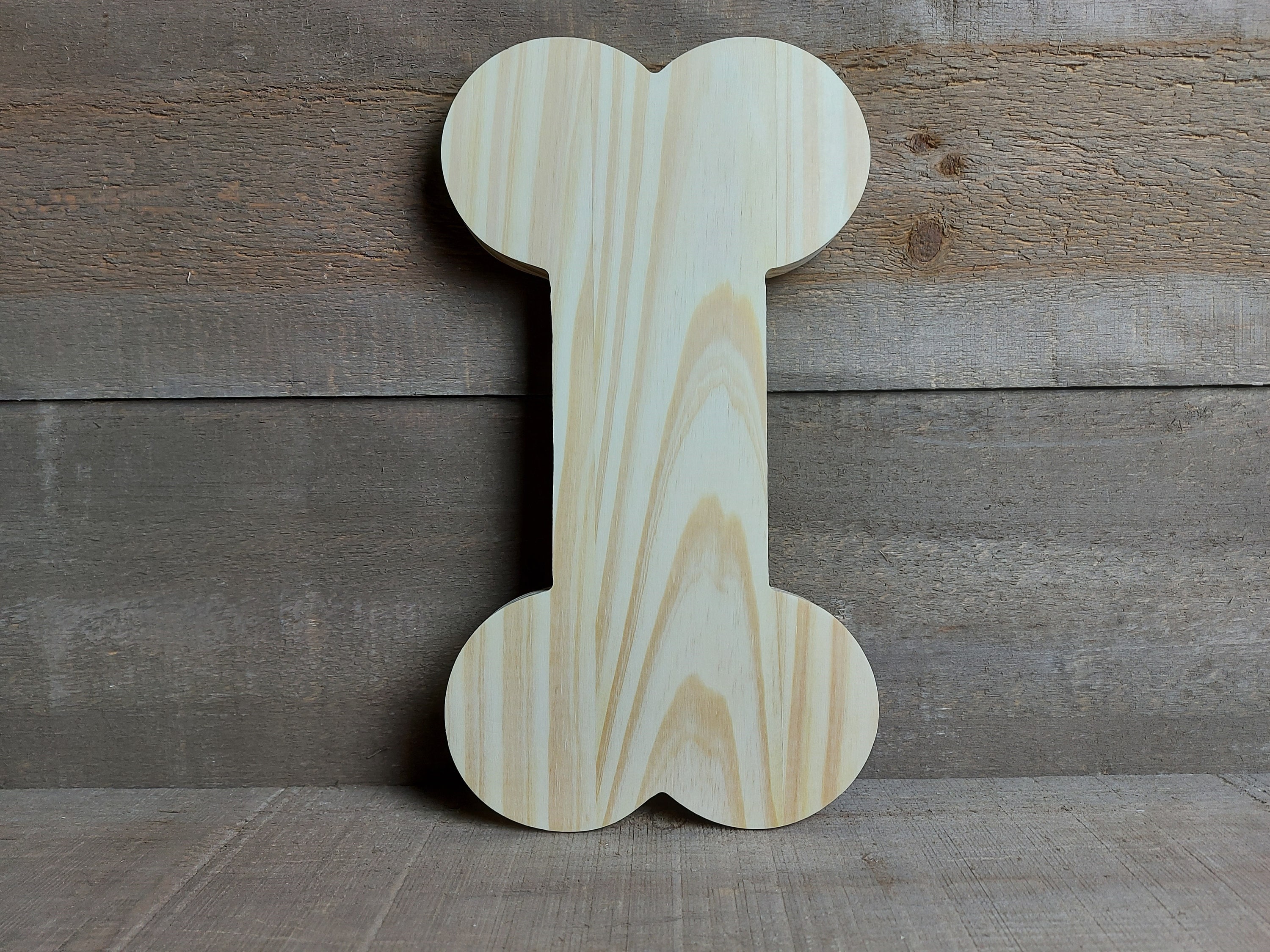 Wooden Dog Bone Plaque unfinished Etsy Canada
