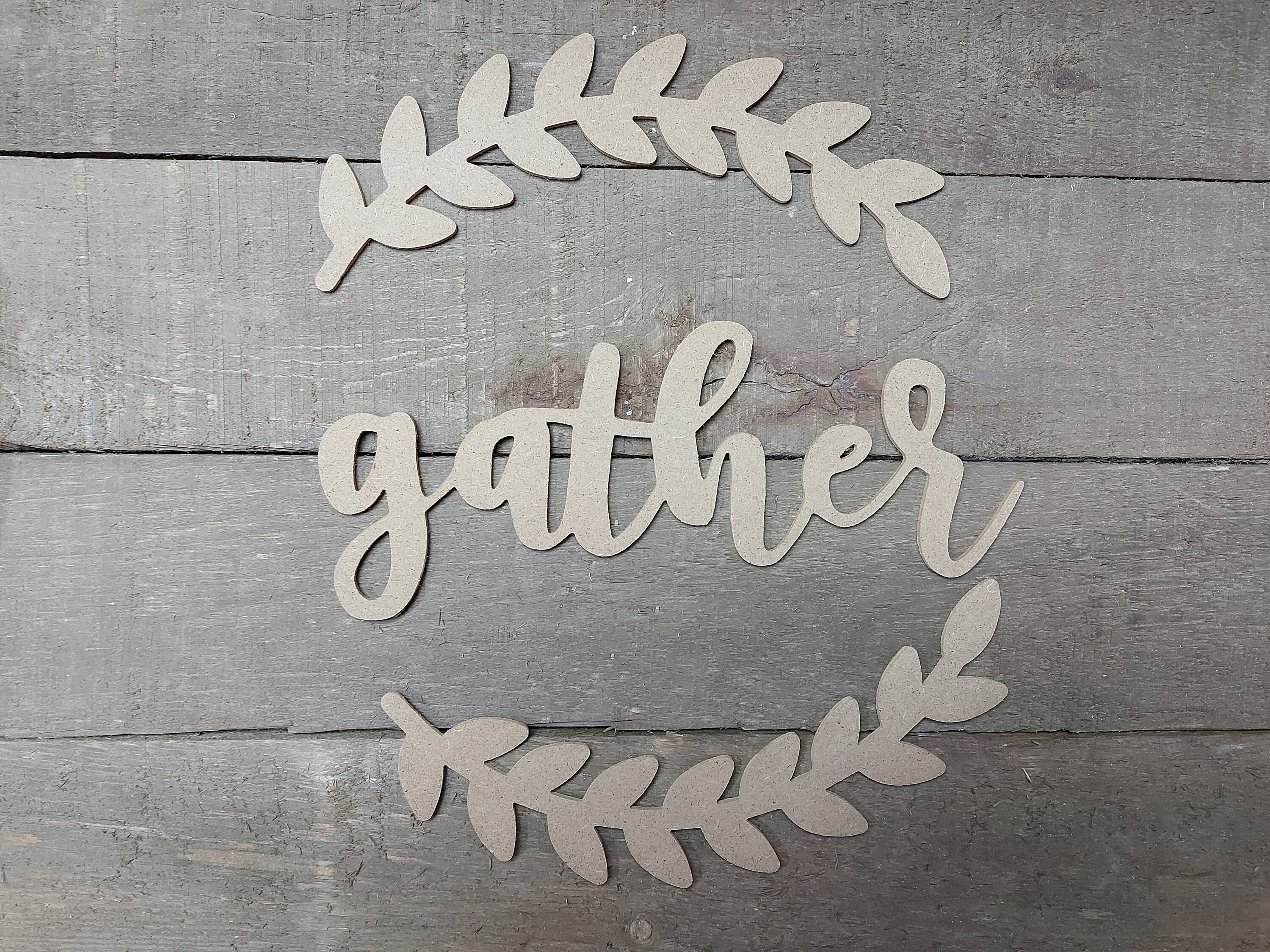 DIY Gather Sign Kit Etsy