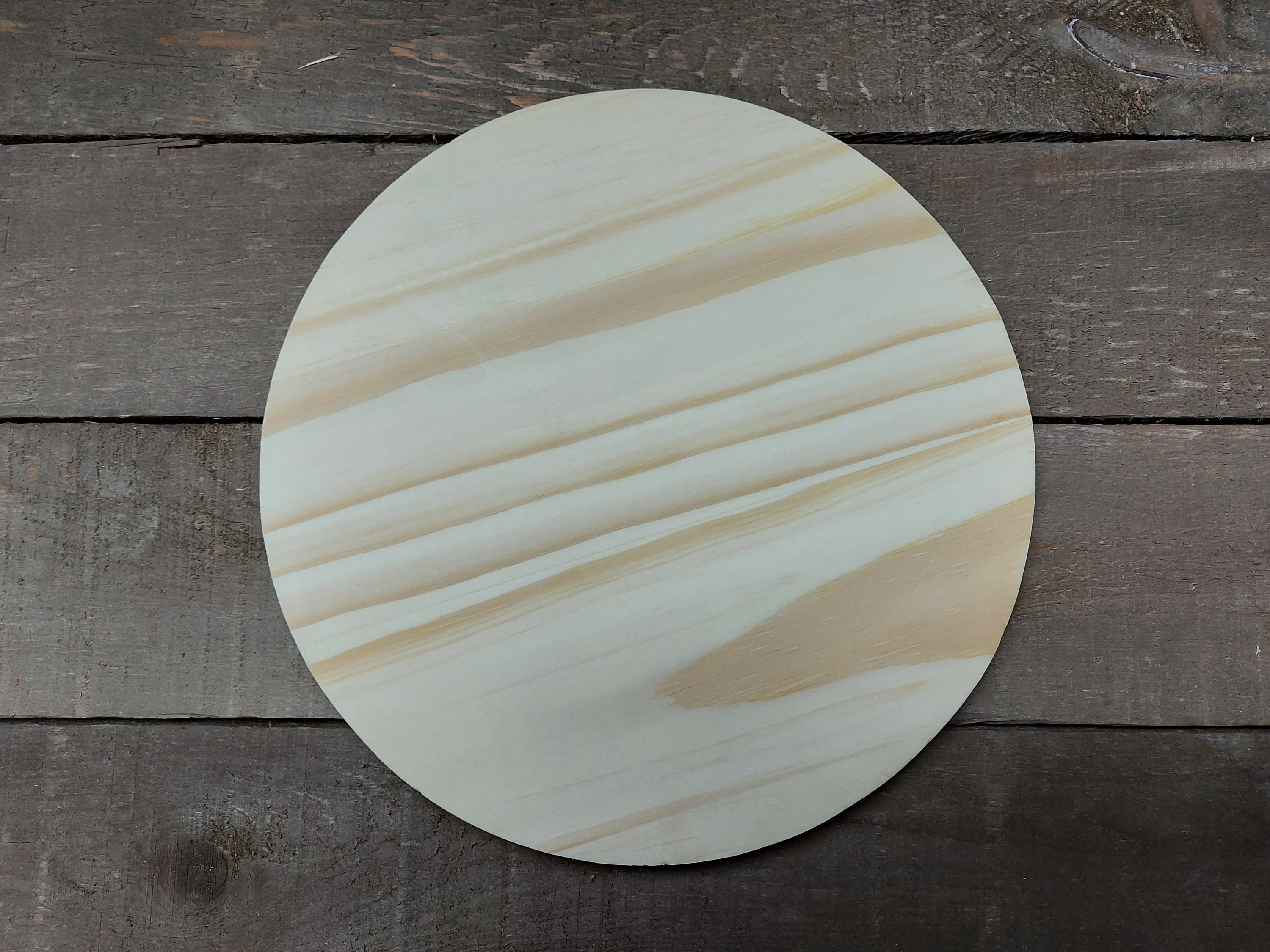 Wooden Circle Plaques unfinished Etsy