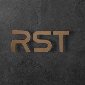 Wooden Letters- NASA Inspired Font - Etsy