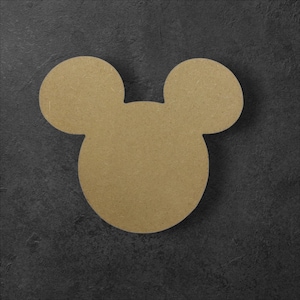 Wooden Mouse Craft Blank