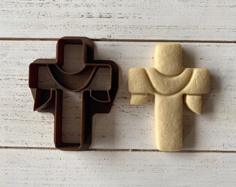 Resurrection Cross Cookie Cutter, Easter Season, Liturgical Living, Catholic Sugar Cookie