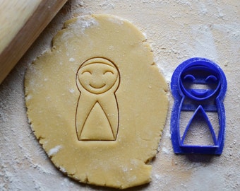 Happy Nun Cookie Cutter, Liturgical Living, Saint Imaginative Play