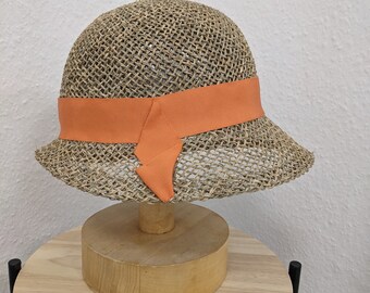 Cloche Seagrass mit Ripsband