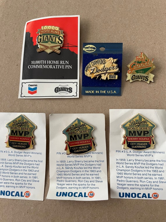 Dodgers and Giants Collectible Pins - image 1