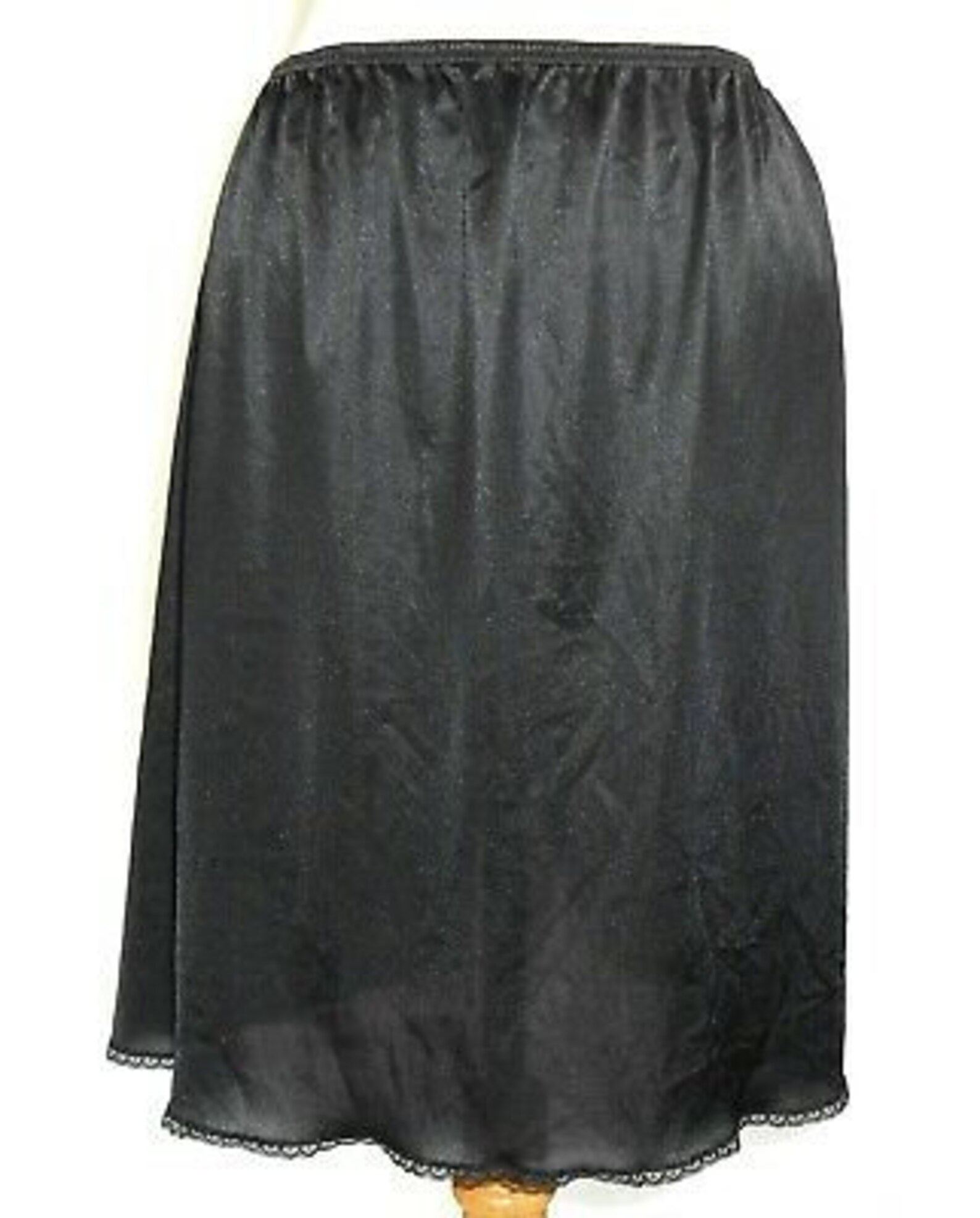 Vassarette Half Slip 11122 Black Plus Size 3X 44 Etsy