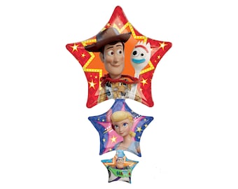 42" Toy Story 4 Stars Balloon - Toy Story 4 Theme Party - Disney Pixar Toy Story Birthday
