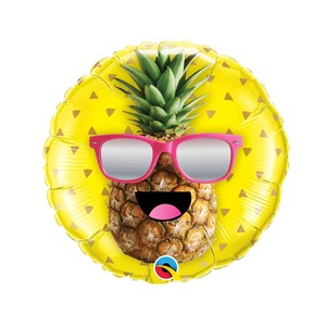 Pineapple Balloons Luau Party Pineapple Birthday Balloon Hawaiian Balloon Tropical Birthday Party Party Like A Pineapple Flamingo Pool Party