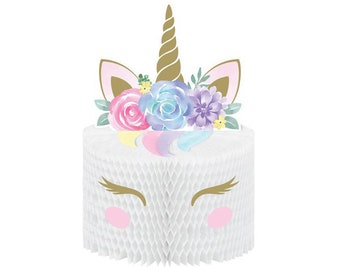 Unicorn Party Centerpiece Unicorn Birthday Decorations Unicorn Party Decorations Unicorn Centerpiece Party Supplies Unicorn Party Decor