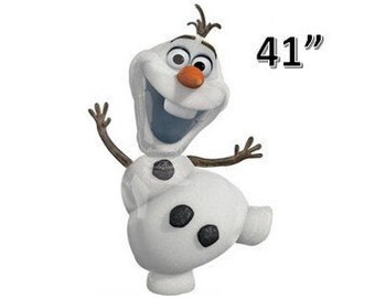 41" Frozen Olaf Balloon Frozen Party Theme Frozen Birthday Frozen 2 Frozen Balloons Olaf Birthday Winter Elsa and Olaf Birthday Let It Go