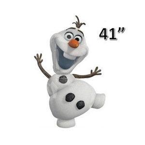 41" Frozen Olaf Balloon Frozen Party Theme Frozen Birthday Frozen 2 Frozen Balloons Olaf Birthday Winter Elsa and Olaf Birthday Let It Go