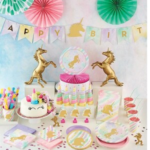 Unicorn Banner - Unicorn Birthday Decorations, Unicorn Party Decorations, Unicorn Party Banner, Unicorn Birthday Banner, Unicorn Garland
