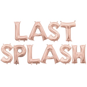 Last Splash Balloon Banner - Bachelorette Party Decor - Last Splash Before the Bash Theme - Bachelorette Balloons - Bachelorette Bash Decor