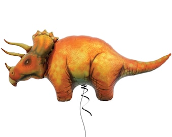 Triceratops Dinosaur Balloon 42" - Dinosaur Birthday Party - Dinosaur Balloon - Dino Party - Jurassic World Birthday - Jurassic World Decor