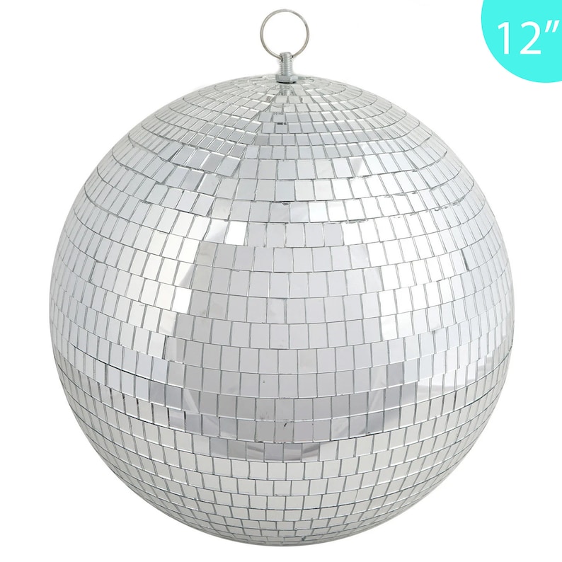 Disco Balls - Mirror Balls, Vintage Retro, Hippie 70s Theme, Disco Party, Disco Decor, Groovy, Disco Fever - 2", 4", 6", 8", 10", 12" Sizes image 9