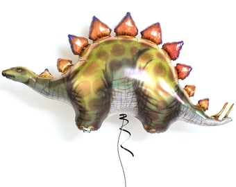 Stegosaurus Dinosaur Balloon 41" - Dinosaur Birthday Party - Dinosaur Balloon - Dino Party - Jurassic World Birthday - Jurassic World Decor