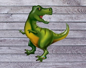 Tyrannosaurus Dinosaur Balloon 42" -Dinosaur Birthday Party - Dinosaur Balloon - Dino Party - Jurassic World Birthday - Jurassic World Decor